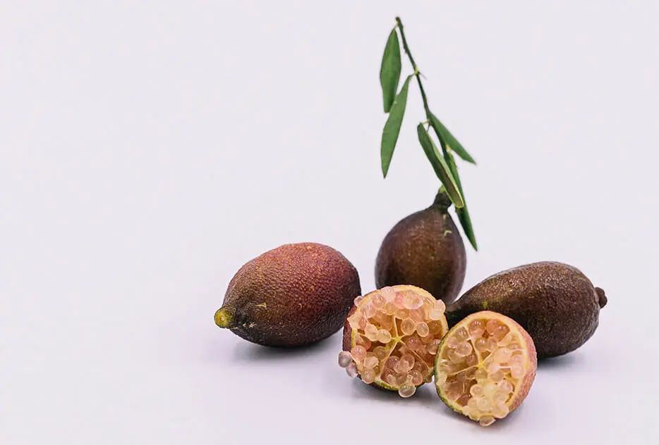 Frutos equilibrados e perfumados
